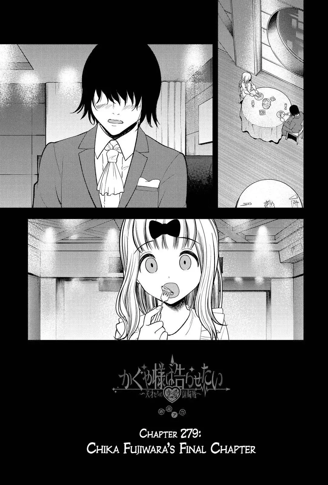 Kaguya-sama wa Kokurasetai - Tensai-tachi no Renai Zunousen Chapter 279 1